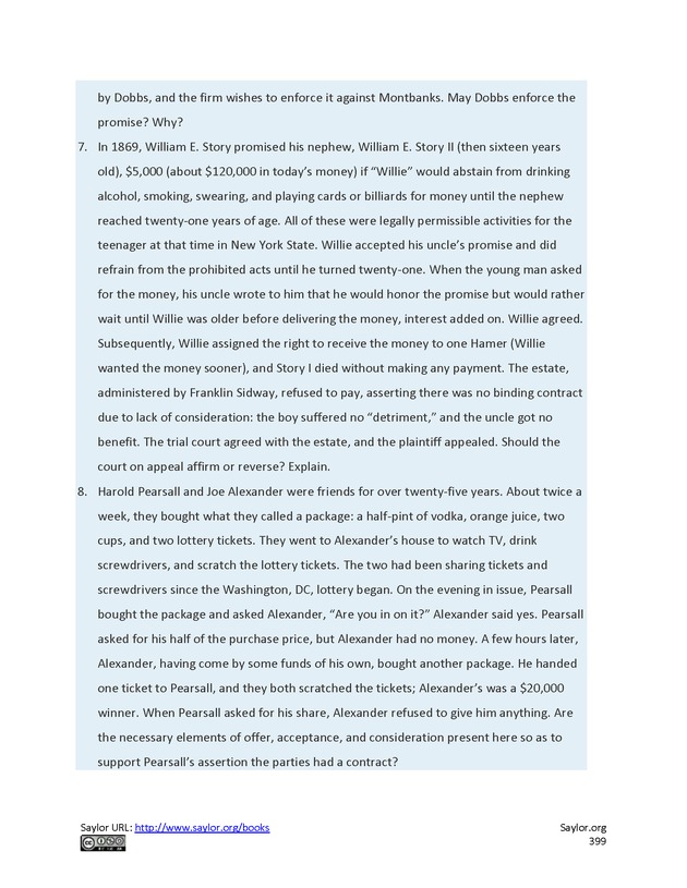 Business Law and the Legal Environment - Page 399